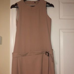 Light Pink Tunic Dress with belt